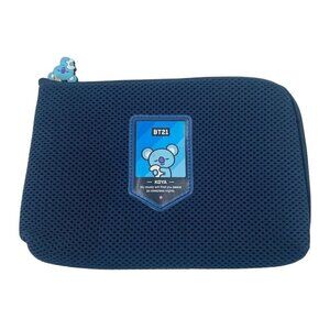 BT21 Monopoly Navy Blue KOYA Mesh Pouch Case